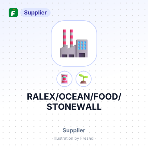 RALEX/OCEAN/FOOD/STONEWALL – summary card, no photo uploaded yet