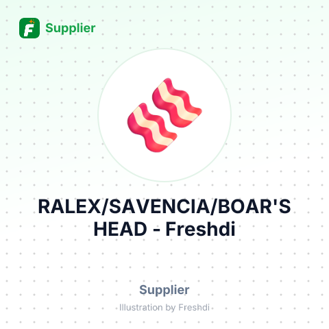 RALEX/SAVENCIA/BOAR'S HEAD – summary card, no photo uploaded yet