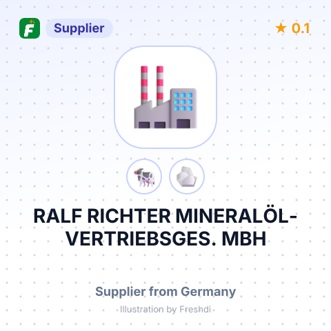 RALF RICHTER MINERALÖL-VERTRIEBSGES. MBH – summary card, no photo uploaded yet