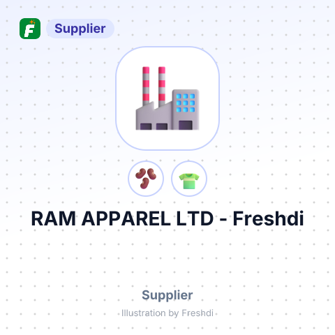 RAM APPAREL LTD – summary card, no photo uploaded yet