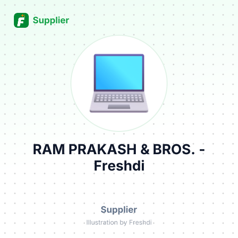 RAM PRAKASH & BROS. – summary card, no photo uploaded yet