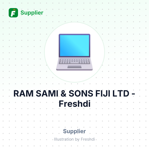 RAM SAMI & SONS FIJI LTD – summary card, no photo uploaded yet
