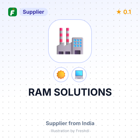 RAM SOLUTIONS – summary card, no photo uploaded yet