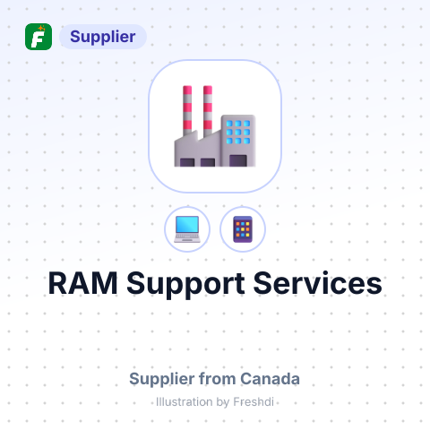 RAM Support Services – summary card, no photo uploaded yet