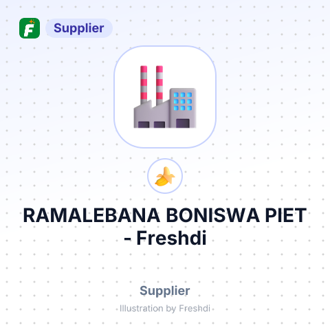 RAMALEBANA BONISWA PIET – summary card, no photo uploaded yet