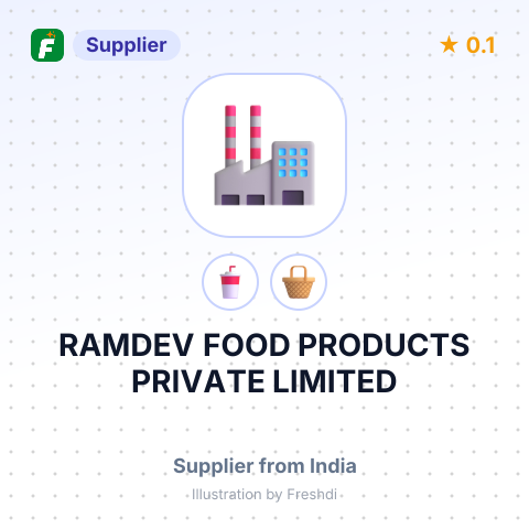 RAMDEV FOOD PRODUCTS PRIVATE LIMITED – summary card, no photo uploaded yet