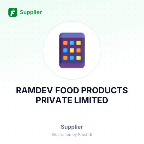 RAMDEV FOOD PRODUCTS PRIVATE LIMITED – summary card, no photo uploaded yet