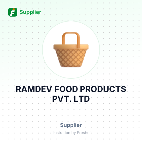 RAMDEV FOOD PRODUCTS PVT. LTD – summary card, no photo uploaded yet