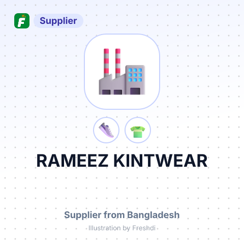 RAMEEZ KINTWEAR – summary card, no photo uploaded yet