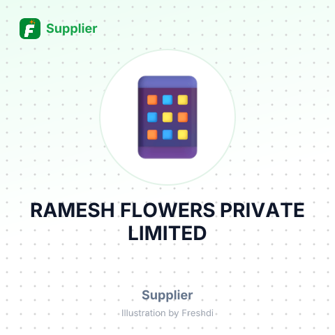 RAMESH FLOWERS PRIVATE LIMITED – summary card, no photo uploaded yet