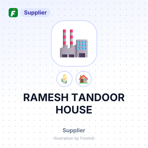RAMESH TANDOOR HOUSE – summary card, no photo uploaded yet