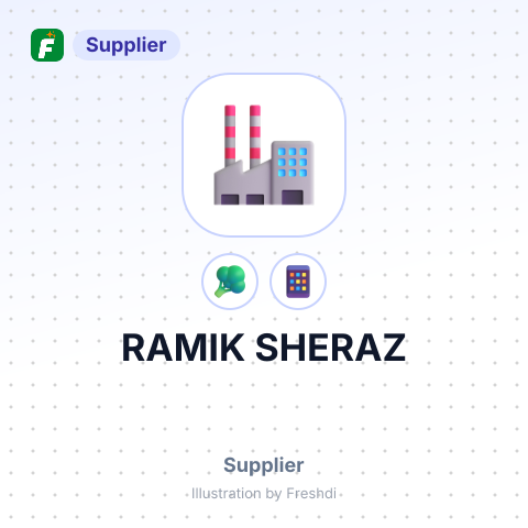RAMIK SHERAZ – summary card, no photo uploaded yet