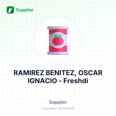 RAMIREZ BENITEZ, OSCAR IGNACIO – summary card, no photo uploaded yet