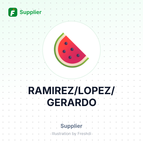 RAMIREZ/LOPEZ/GERARDO – summary card, no photo uploaded yet
