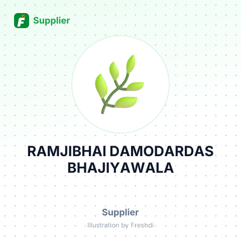 RAMJIBHAI DAMODARDAS BHAJIYAWALA – summary card, no photo uploaded yet