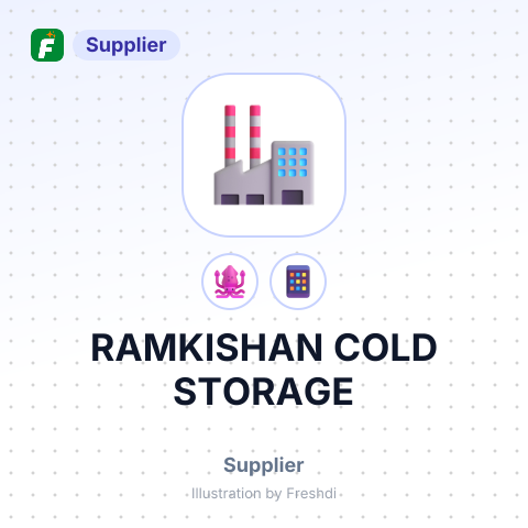 RAMKISHAN COLD STORAGE – summary card, no photo uploaded yet