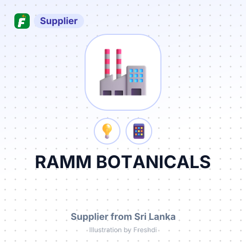 RAMM BOTANICALS – summary card, no photo uploaded yet