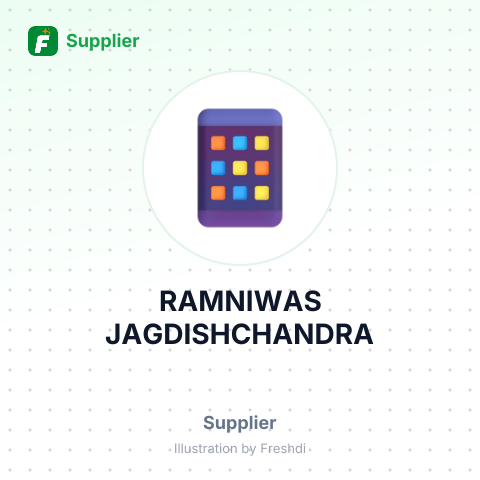 RAMNIWAS JAGDISHCHANDRA – summary card, no photo uploaded yet