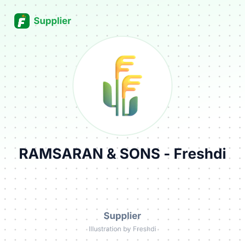 RAMSARAN & SONS – summary card, no photo uploaded yet