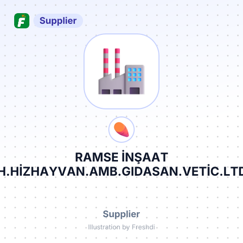 RAMSE İNŞAAT MÜH.HİZHAYVAN.AMB.GIDASAN.VETİC.LTDŞTİ – summary card, no photo uploaded yet