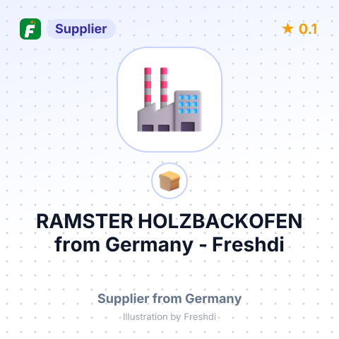 RAMSTER HOLZBACKOFEN – summary card, no photo uploaded yet