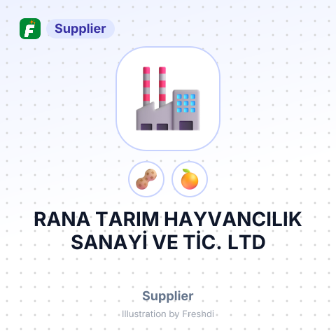 RANA TARIM HAYVANCILIK SANAYİ VE TİC. LTD – summary card, no photo uploaded yet