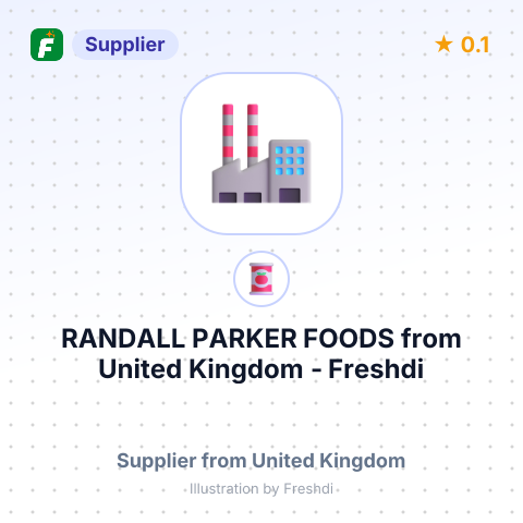 RANDALL PARKER FOODS – summary card, no photo uploaded yet