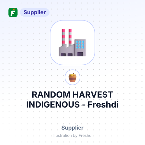 RANDOM HARVEST INDIGENOUS – summary card, no photo uploaded yet