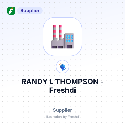 RANDY L THOMPSON – summary card, no photo uploaded yet