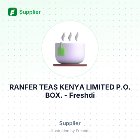 RANFER TEAS KENYA LIMITED P.O. BOX. – summary card, no photo uploaded yet