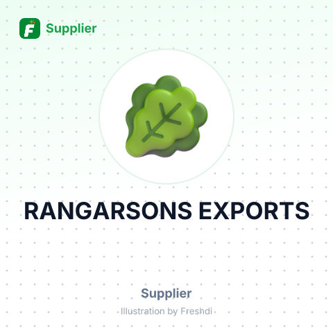 RANGARSONS EXPORTS – summary card, no photo uploaded yet