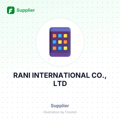 RANI INTERNATIONAL CO., LTD – summary card, no photo uploaded yet
