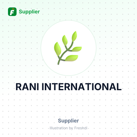 RANI INTERNATIONAL – summary card, no photo uploaded yet