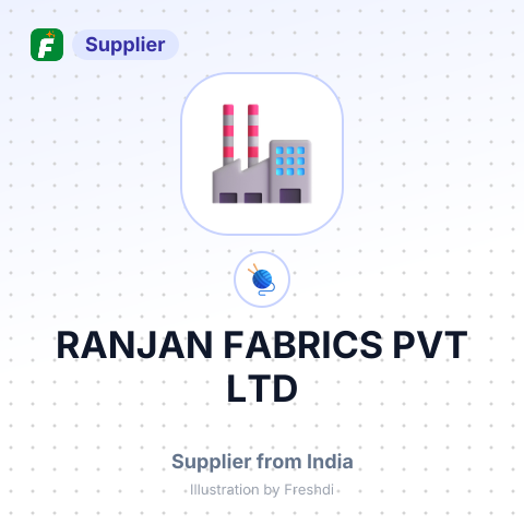 RANJAN FABRICS PVT LTD – summary card, no photo uploaded yet