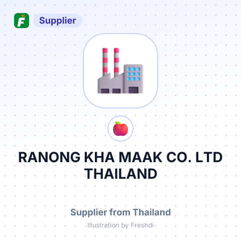 RANONG KHA MAAK CO. LTD THAILAND – summary card, no photo uploaded yet