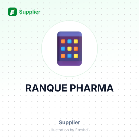 RANQUE PHARMA – summary card, no photo uploaded yet