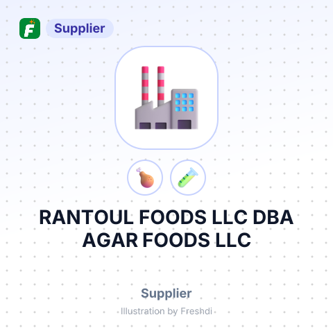 RANTOUL FOODS LLC DBA AGAR FOODS LLC – summary card, no photo uploaded yet