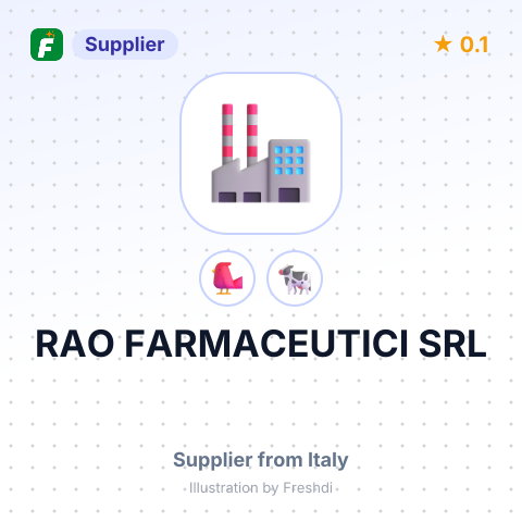 RAO FARMACEUTICI SRL – summary card, no photo uploaded yet