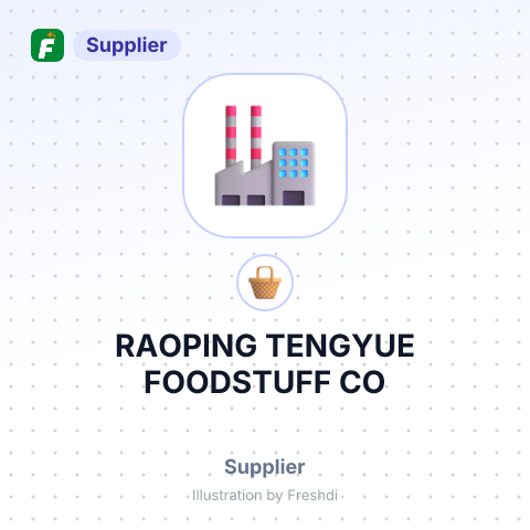 RAOPING TENGYUE FOODSTUFF CO – summary card, no photo uploaded yet