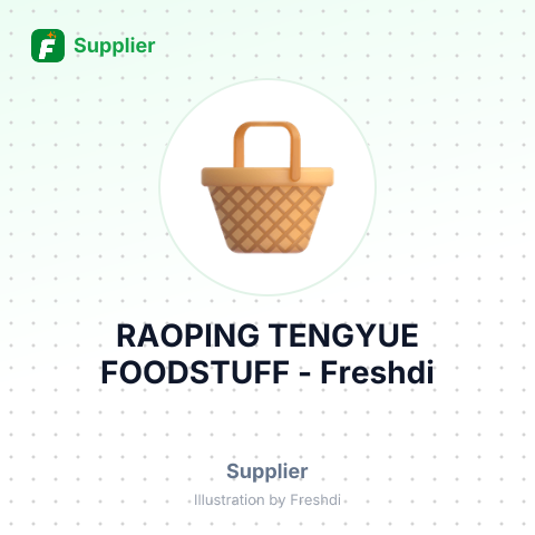 RAOPING TENGYUE FOODSTUFF – summary card, no photo uploaded yet