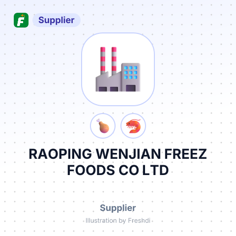 RAOPING WENJIAN FREEZ FOODS CO LTD – summary card, no photo uploaded yet