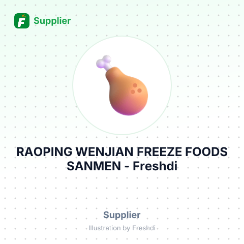 RAOPING WENJIAN FREEZE FOODS SANMEN – summary card, no photo uploaded yet