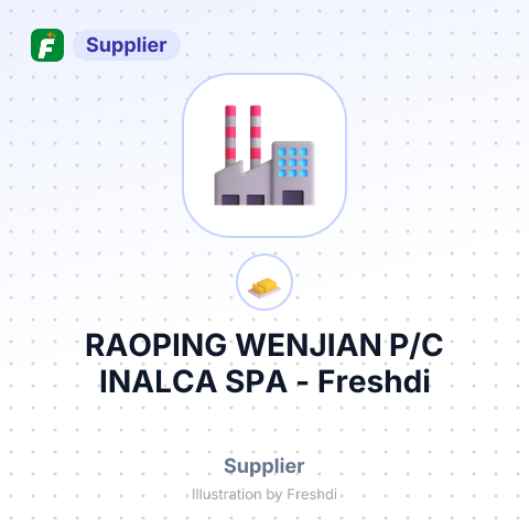 RAOPING WENJIAN P/C INALCA SPA – summary card, no photo uploaded yet