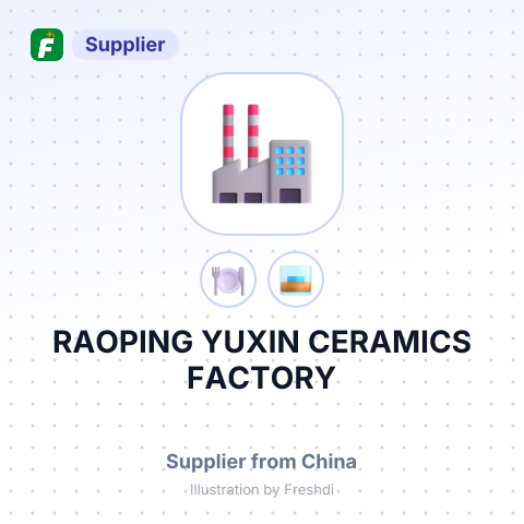 RAOPING YUXIN CERAMICS FACTORY – summary card, no photo uploaded yet
