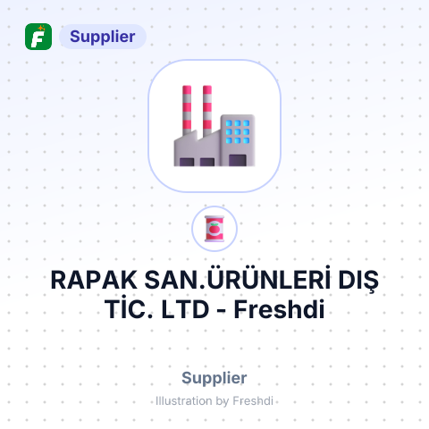 RAPAK SAN.ÜRÜNLERİ DIŞ TİC. LTD – summary card, no photo uploaded yet