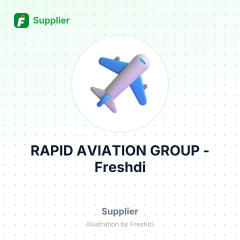 RAPID AVIATION GROUP – summary card, no photo uploaded yet