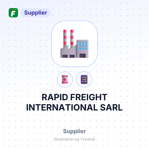 RAPID FREIGHT INTERNATIONAL SARL – summary card, no photo uploaded yet