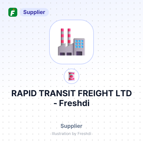 RAPID TRANSIT FREIGHT LTD – summary card, no photo uploaded yet