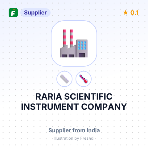 RARIA SCIENTIFIC INSTRUMENT COMPANY – summary card, no photo uploaded yet