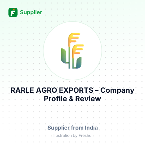 RARLE AGRO EXPORTS – summary card, no photo uploaded yet